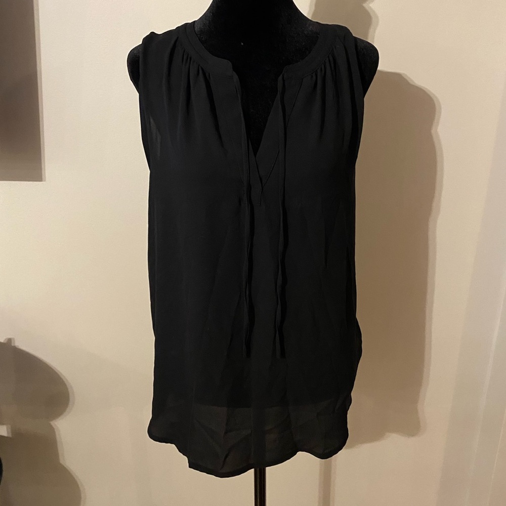 Loft Black Sleeveless Top